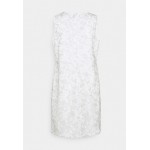 Kobiety DRESS | Lauren Ralph Lauren MELLIE SLEEVELESS EVENING DRESS - Sukienka koktajlowa - white/silver/biały - HE34404