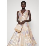 Kobiety DRESS | Lauren Ralph Lauren PLEATED METALLIC FLORAL DRESS - Sukienka koktajlowa - blush/sage multi/różowy - SK21699