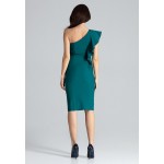 Kobiety DRESS | Lenitif Sukienka koktajlowa - green/zielony - LP86748