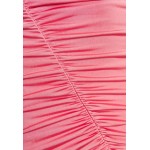 Kobiety DRESS | Missguided Petite COWL NECK RUCHED MINI DRESS - Sukienka z dżerseju - pink/różowy - GR99438