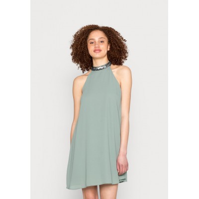 Kobiety DRESS | ONLY ONLNEW GLORIA DRESS  - Sukienka koktajlowa - chinoise green/zielony - MC65475