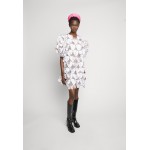 Kobiety DRESS | PASKAL PUFF-SLEEVED HEART APPLIQUÉ GOWN - Sukienka koktajlowa - white/biały - CV62517