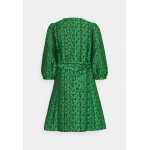 Kobiety DRESS | Selected Femme SLFSIV SHORT DRESS - Sukienka koktajlowa - black/zielony - IR79657