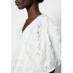Kobiety DRESS | Selected Femme SLFSVALA SHORT DRESS - Sukienka koktajlowa - bright white/biały - SR89867