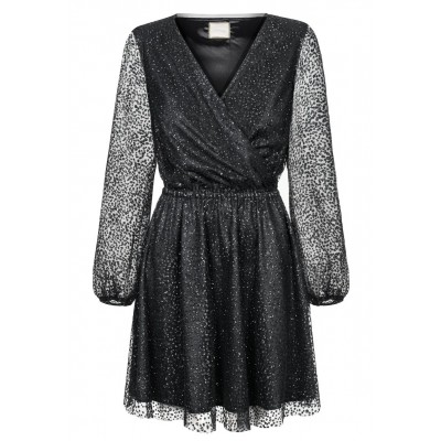 Kobiety DRESS | Swing Fashion GOLDDIE - Sukienka koktajlowa - black/czarny - CM25747