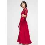 Kobiety DRESS | Swing Sukienka koktajlowa - burgundy/bordowy - WE64081