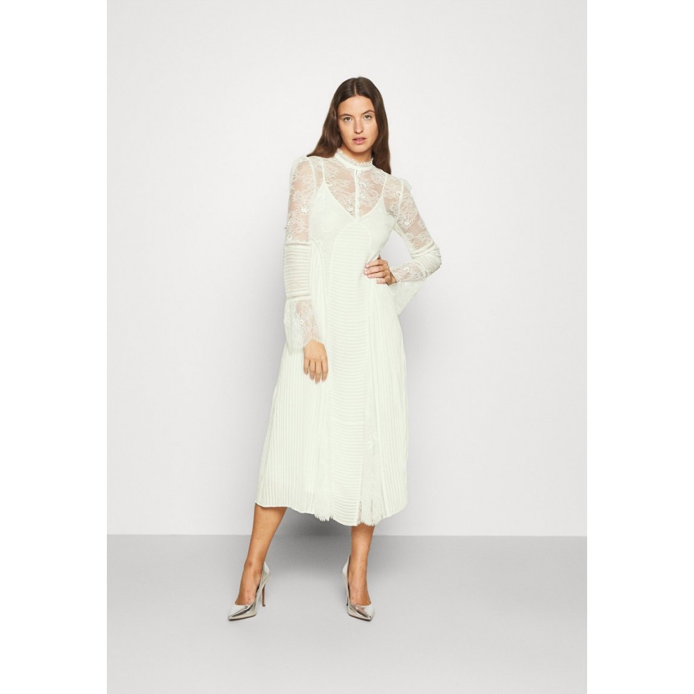 Kobiety DRESS | Temperley London DREAMING SLEEVED DRESS - Sukienka koktajlowa - ivory/biały - AA31459
