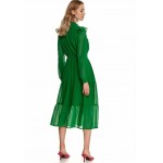 Kobiety DRESS | Top Secret DŁUGA - Sukienka koktajlowa - zielony - QN23236