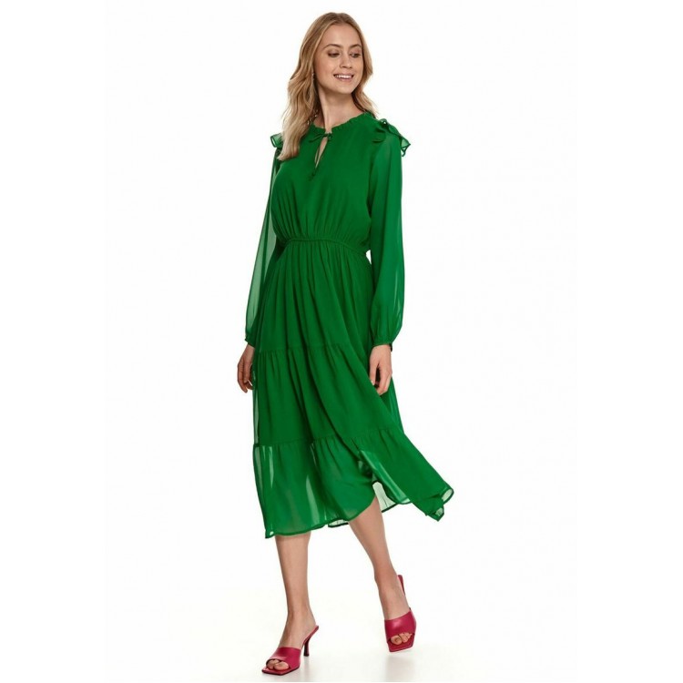 Kobiety DRESS | Top Secret DŁUGA - Sukienka koktajlowa - zielony - QN23236