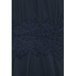 Kobiety DRESS | VILA PETITE VIMILINA HALTERNECK DRESS - Sukienka koktajlowa - total eclipse/granatowy - HW56619
