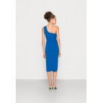 Kobiety DRESS | WAL G. GIGI ONE SLEEVE MIDI DRESS - Sukienka koktajlowa - royal blue/niebieski - YG94977