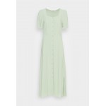 Kobiety DRESS | b.young JOELLA LONG DRESS - Sukienka koszulowa - frosty green/zielony - EP47151