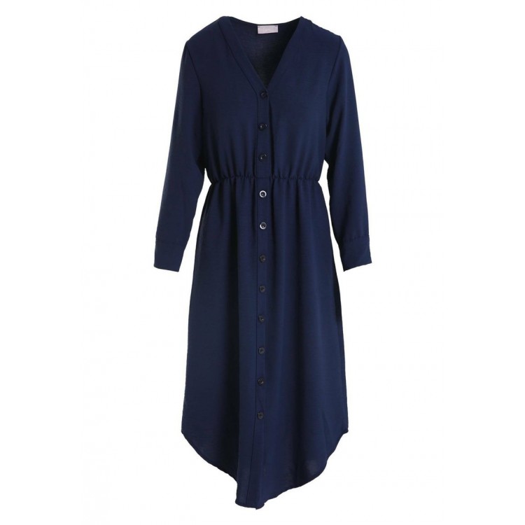 Kobiety DRESS | Cassis Sukienka koszulowa - dark blue/granatowy - BN43012