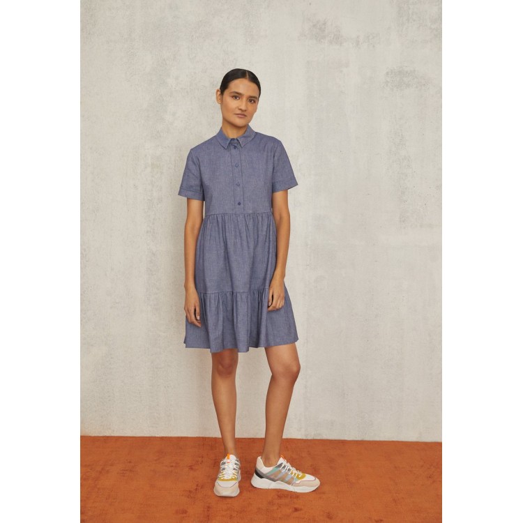Kobiety DRESS | Claudie Pierlot RICATIJEAN - Sukienka jeansowa - denim/niebieski - MR68960