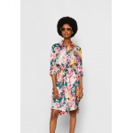 Kobiety DRESS | Diane von Furstenberg PRITA DRESS - Sukienka koszulowa - mixed floral spring bouquet/różowy - OR06885