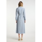 Kobiety DRESS | DreiMaster DREIMASTER MARKANI - Sukienka koszulowa - light blue/jasnoniebieski - YL21964