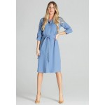 Kobiety DRESS | Figl Sukienka koszulowa - blue/niebieski - CA22927