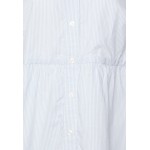 Kobiety DRESS | GAP TIERED DRESS - Sukienka koszulowa - blue white/biały - YB24338