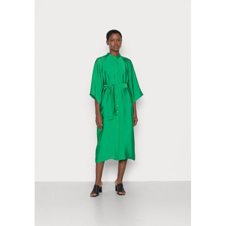 Kobiety DRESS | Gestuz LUELLA DRESS - Sukienka koszulowa - green bee/zielony - UM64233