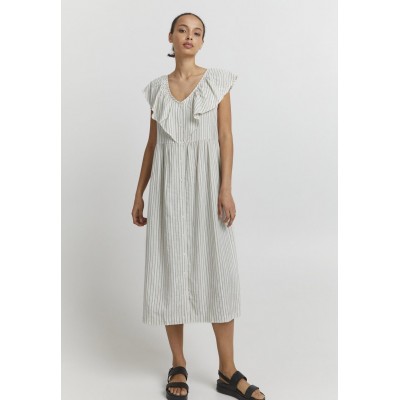 Kobiety DRESS | ICHI IHGARCELLE DR  - Sukienka koszulowa - doeskin/beżowy melanż - YD98508