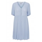 Kobiety DRESS | ICHI Sukienka koszulowa - chambray blue/niebieski - RQ03300