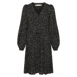 Kobiety DRESS | InWear NILAIW - Sukienka koszulowa - black small dots/czarny - IB78921
