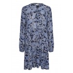 Kobiety DRESS | Kaffe Sukienka koszulowa - blue paisley print/niebieski - MP45941