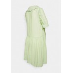 Kobiety DRESS | MAMALICIOUS MLEVANGA LIA SHORT DRESS - Sukienka koszulowa - granite green/zielony - IQ22416