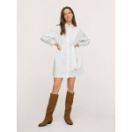 Kobiety DRESS | Mango MEXI H - Sukienka koszulowa - blanc/biały - YN05409