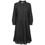 Kobiety DRESS | Minus ZADAR - Sukienka koszulowa - black/czarny - KJ04195