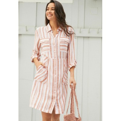 Kobiety DRESS | Next Sukienka koszulowa - pink/różowy - HE75589