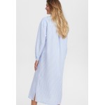 Kobiety DRESS | Nümph NUNINNA - Sukienka koszulowa - della robbia blue/niebieski - GO60910