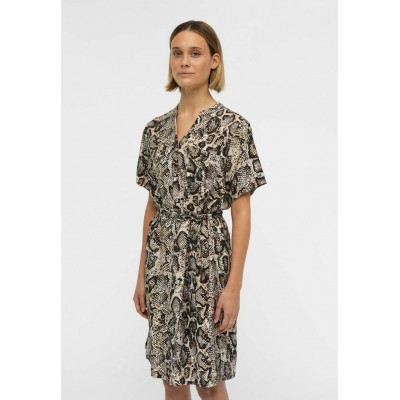 Kobiety DRESS | Object NOOS - Sukienka koszulowa - incense/jasnobrązowy melanż - JU71635