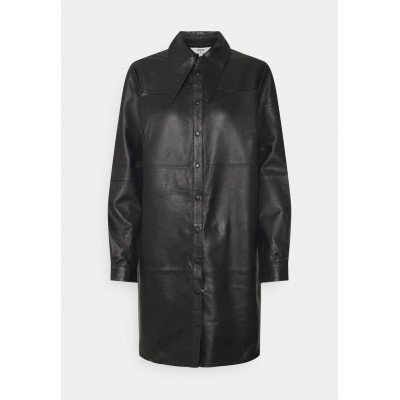 Kobiety DRESS | Object OBJRILEY - Sukienka koszulowa - black/czarny - DR88673