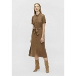 Kobiety DRESS | Object OBJTILDA ISABELLA - Sukienka koszulowa - partridge/brązowy - SA44275
