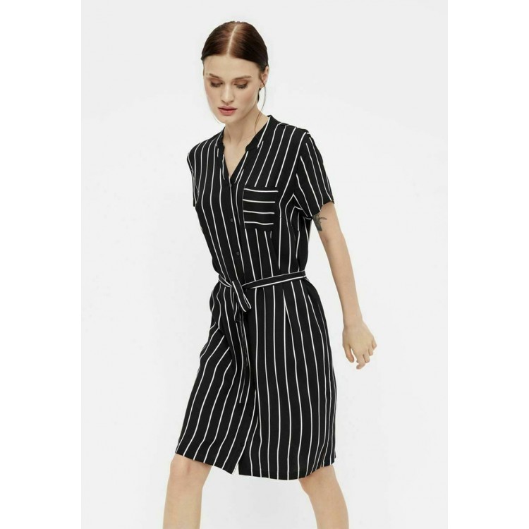 Kobiety DRESS | Object Sukienka koszulowa - black/antracytowy - RO17664