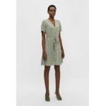 Kobiety DRESS | Object Sukienka koszulowa - deep lichen green/zielony - EI27985