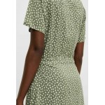 Kobiety DRESS | Object Sukienka koszulowa - deep lichen green/zielony - EI27985