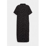 Kobiety DRESS | ONLY Carmakoma CARLUXFAB CALF - Sukienka koszulowa - black/czarny - IG86783