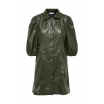 Kobiety DRESS | ONLY KLEID KUNSTLEDER - Sukienka koszulowa - sea turtle/oliwkowy - WU50310