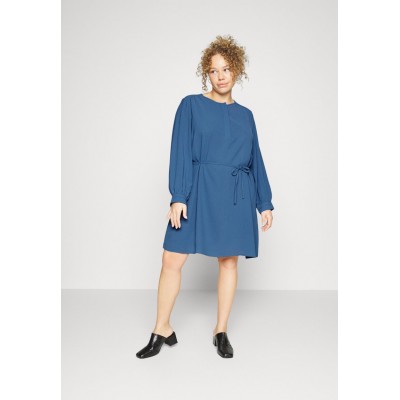 Kobiety DRESS | ONLY ONLMILLA BELT DRESS - Sukienka koszulowa - moonlight blue/niebieski - XP10137