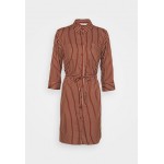 Kobiety DRESS | ONLY ONLTAMARI - Sukienka koszulowa - tortoise shell/cloud dancer/brązowy - EU05691