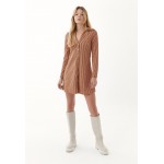 Kobiety DRESS | OXXO MIT RETRO MUSTERUNG - Sukienka koszulowa - copper/miedziany - JH39094