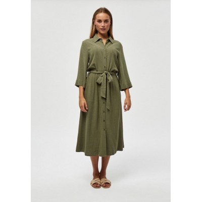 Kobiety DRESS | PEPPERCORN DJANET - Sukienka koszulowa - sea turtle green/zielony - QT20881