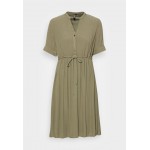 Kobiety DRESS | Pieces PCOTENA SS - Sukienka koszulowa - deep lichen green/khaki - QZ90661