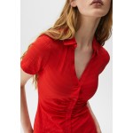 Kobiety DRESS | PULL&BEAR Sukienka koszulowa - red/czerwony - UM17779