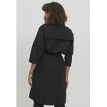Kobiety DRESS | PULZ PZMYA - Sukienka koszulowa - black beauty/czarny - FK90980