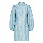Kobiety DRESS | Selected Femme GEBLÜMTES - Sukienka koszulowa - blue bell/niebieski - EF65281