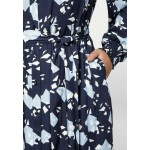 Kobiety DRESS | Sheego Sukienka koszulowa - marine bedruckt/granatowy - VR26451