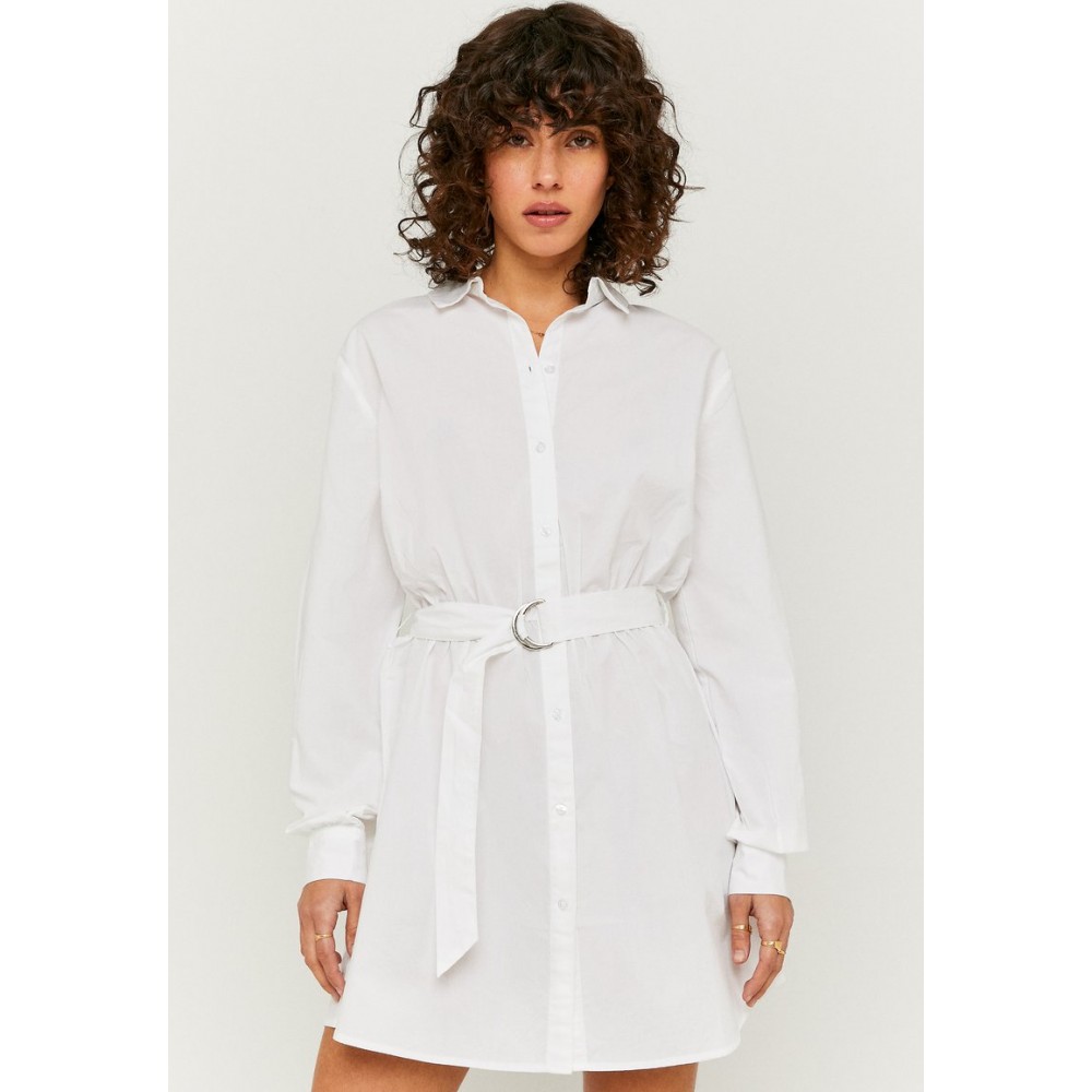 Kobiety DRESS | TALLY WEiJL Sukienka koszulowa - white/biały - HM11468